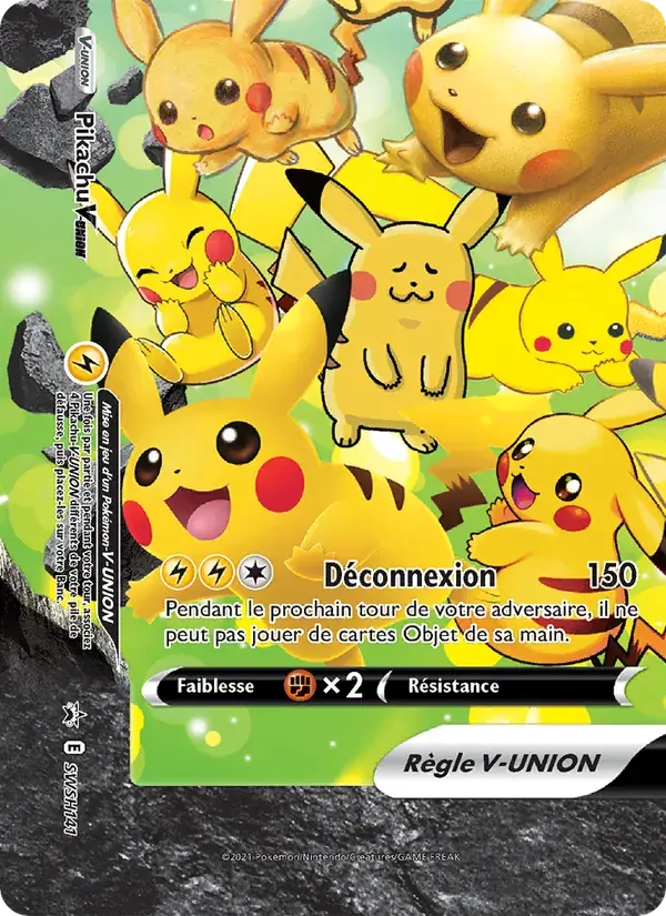 Pikachu V-UNION - SWSH141/307 - Promo SWSH