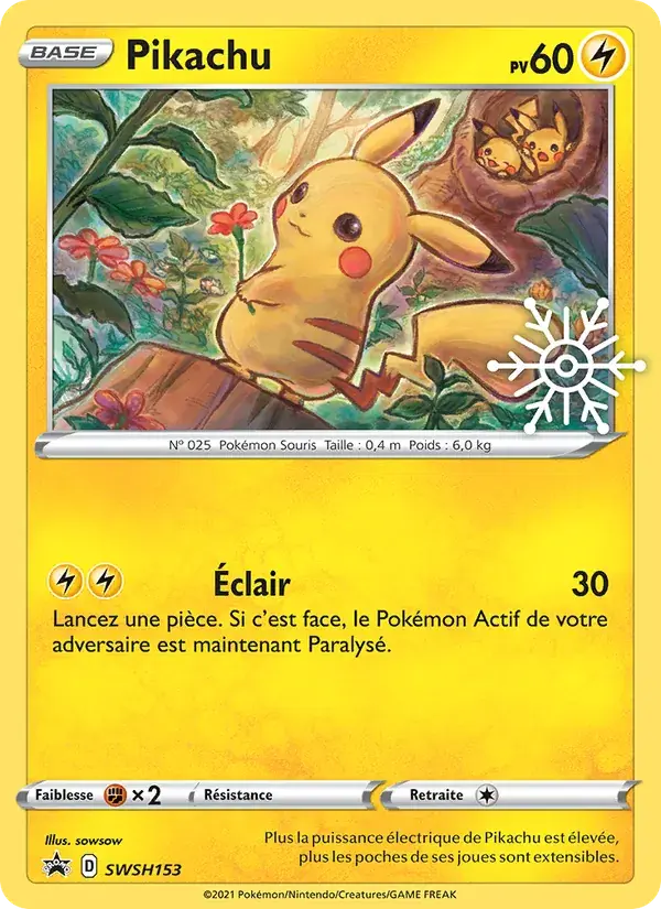Pikachu - SWSH153/307 - Promo SWSH
