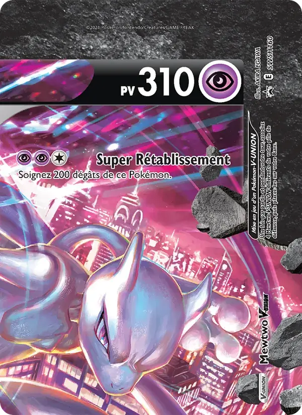 Mewtwo V-UNION - SWSH160/307 - Promo SWSH