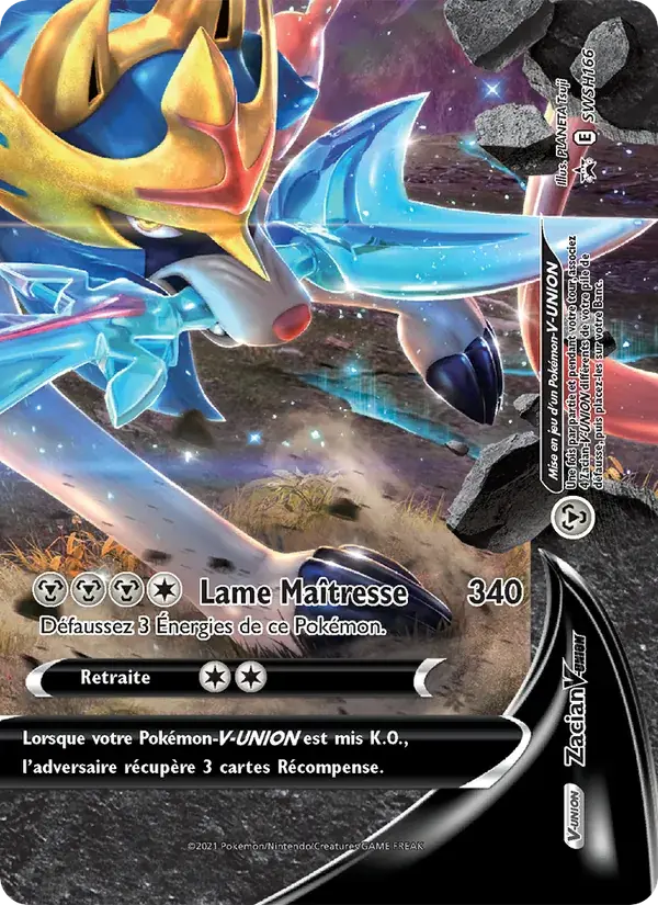 Zacian V-UNION - SWSH166/307 - Promo SWSH
