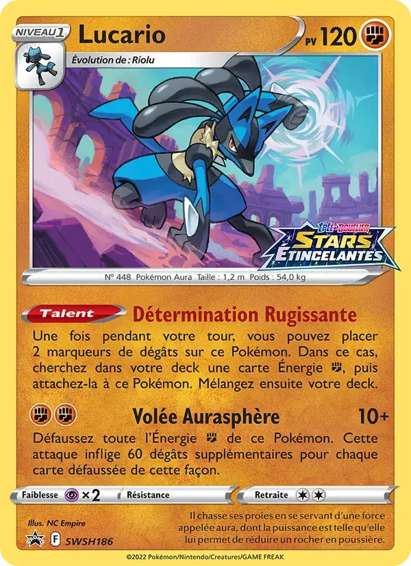 Lucario - SWSH186/307 - Promo SWSH