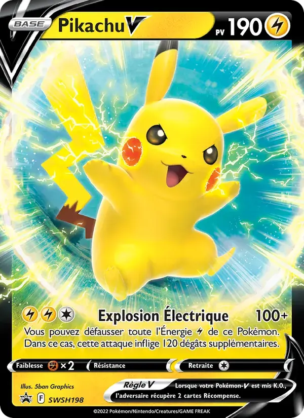 Pikachu V - SWSH198/307 - Promo SWSH