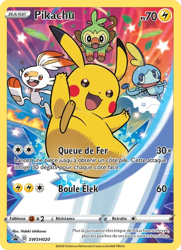 Pikachu - SWSH020/307 - Promo SWSH