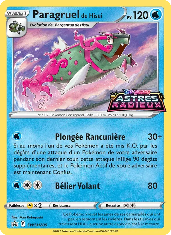 Paragruel de Hisui - SWSH205/307 - Promo SWSH