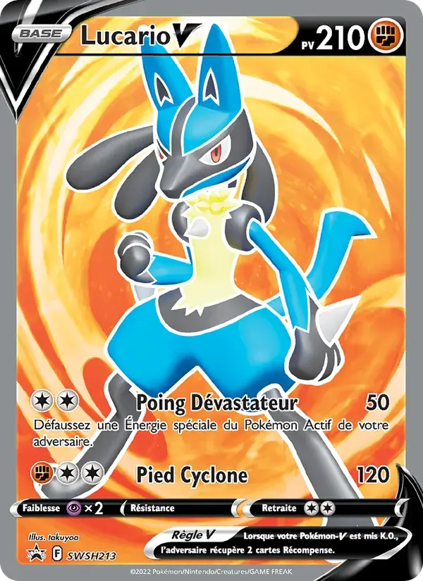 Lucario V - SWSH213/307 - Promo SWSH