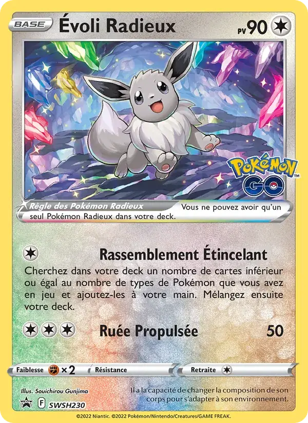 Évoli Radieux - SWSH230/307 - Promo SWSH