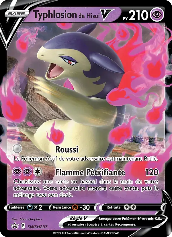 Typhlosion de Hisui V - SWSH237/307 - Promo SWSH