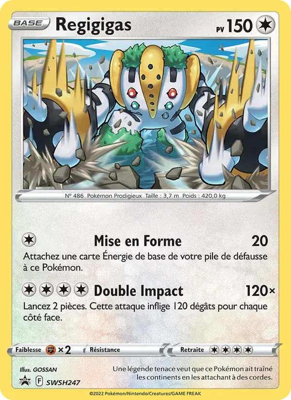 Regigigas - SWSH247/307 - Promo SWSH
