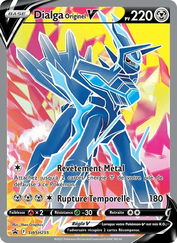 Dialga Originel V - SWSH255/307 - Promo SWSH