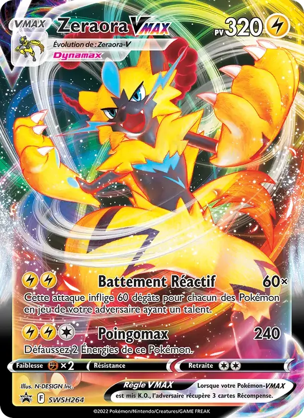 Zeraora VMAX - SWSH264/307 - Promo SWSH