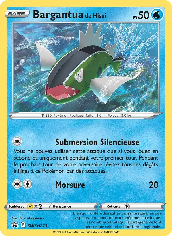 Bargantua de Hisui - SWSH273/307 - Promo SWSH