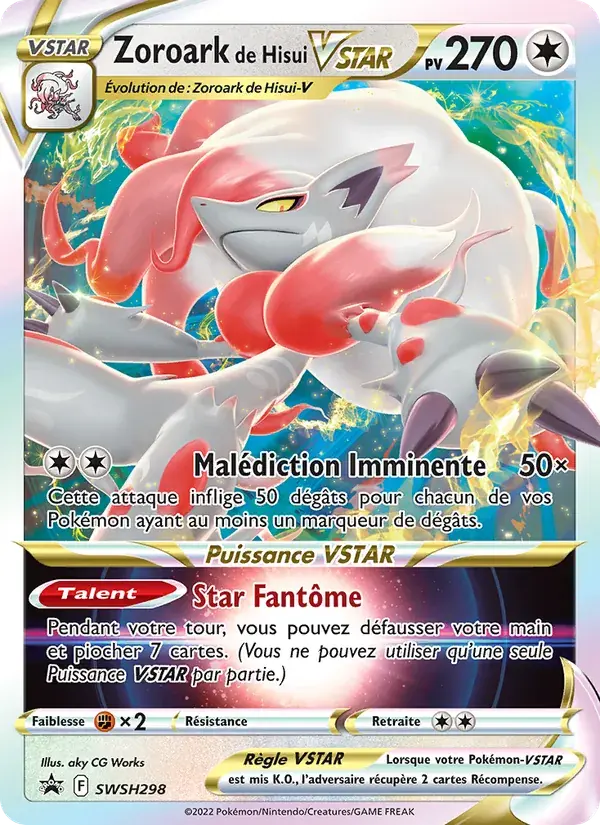 Zoroark de Hisui VSTAR - SWSH298/307 - Promo SWSH