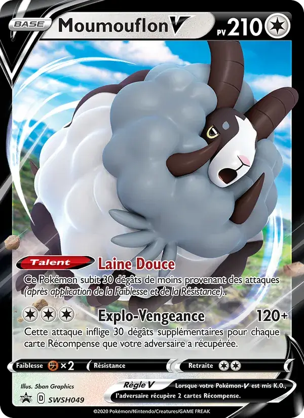Moumouflon V - SWSH049/307 - Promo SWSH