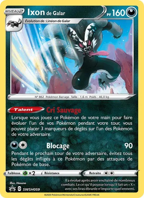 Ixon de Galar - SWSH059/307 - Promo SWSH