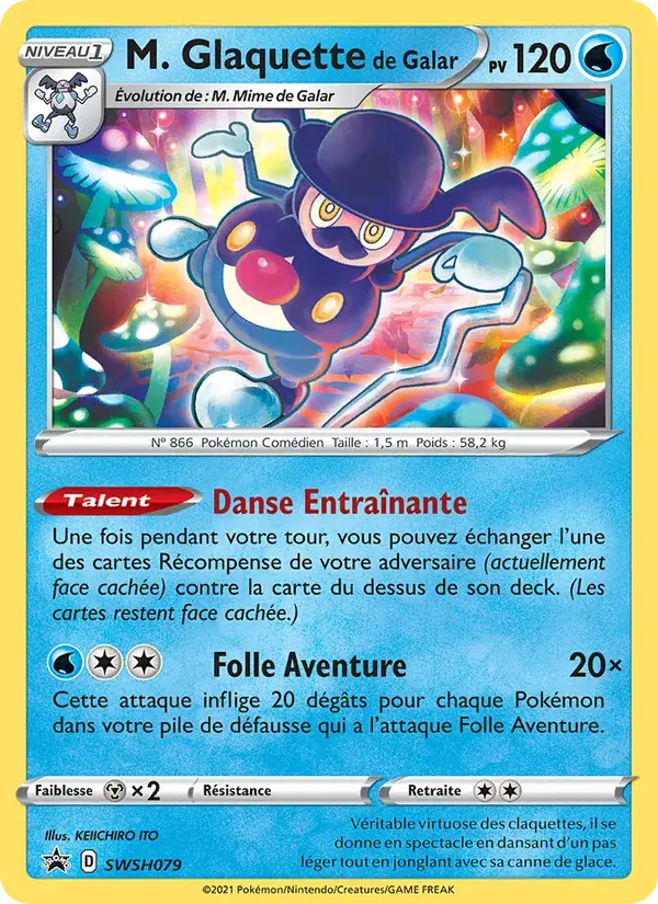 M. Glaquette de Galar - SWSH079/307 - Promo SWSH