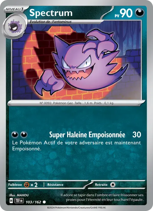 Spectrum - 103/218 - Forces Temporelles