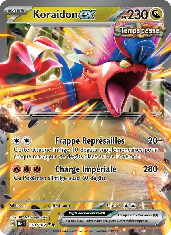Koraidon-ex - 120/218 - Forces Temporelles