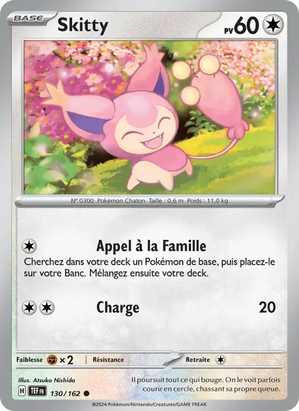 Skitty - 130/218 - Forces Temporelles