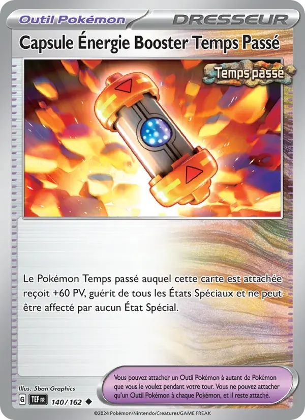 Capsule Énergie Booster Temps Passé - 140/218 - Forces Temporelles