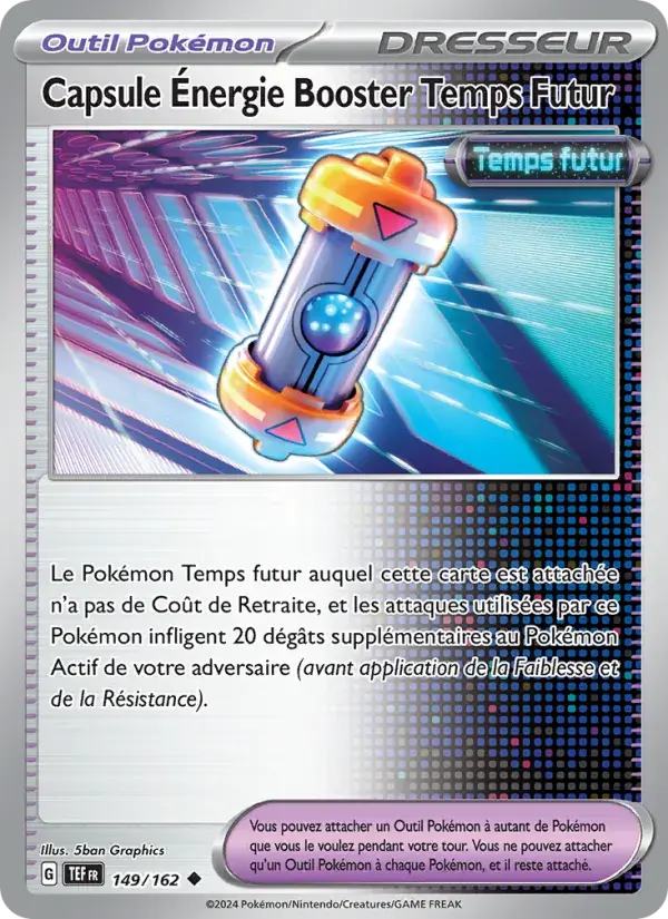 Capsule Énergie Booster Temps Futur - 149/218 - Forces Temporelles