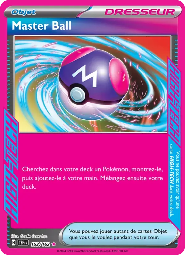 Master Ball - 153/218 - Forces Temporelles