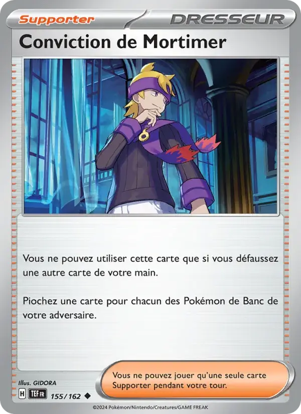 Conviction de Mortimer - 155/218 - Forces Temporelles