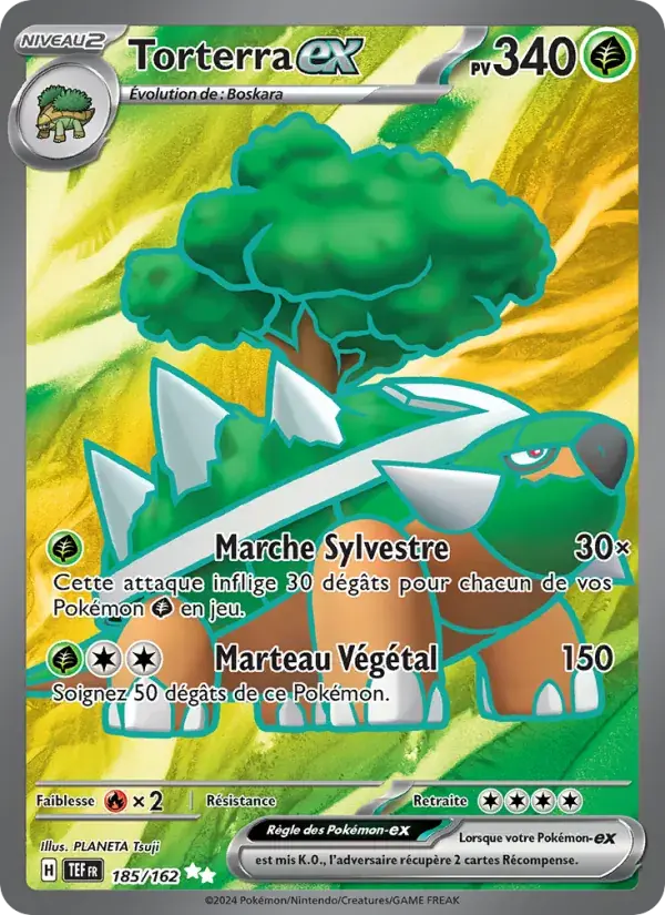 Torterra-ex - 185/218 - Forces Temporelles
