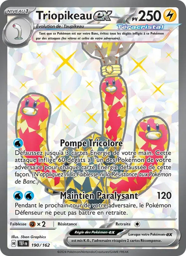 Triopikeau-ex - 190/218 - Forces Temporelles