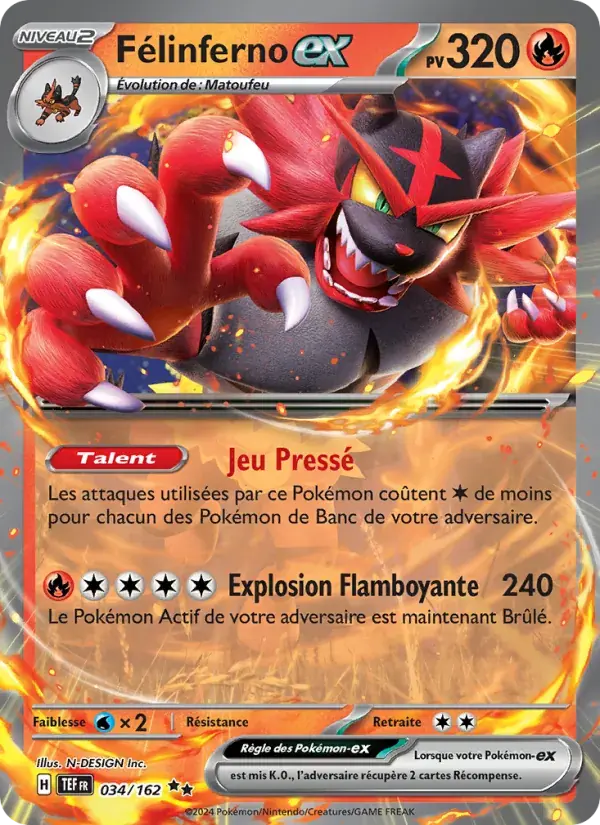 Félinferno-ex - 034/218 - Forces Temporelles