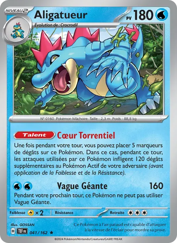 Aligatueur - 041/218 - Forces Temporelles