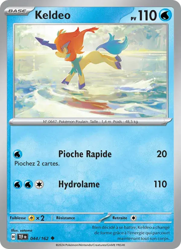 Keldeo - 044/218 - Forces Temporelles