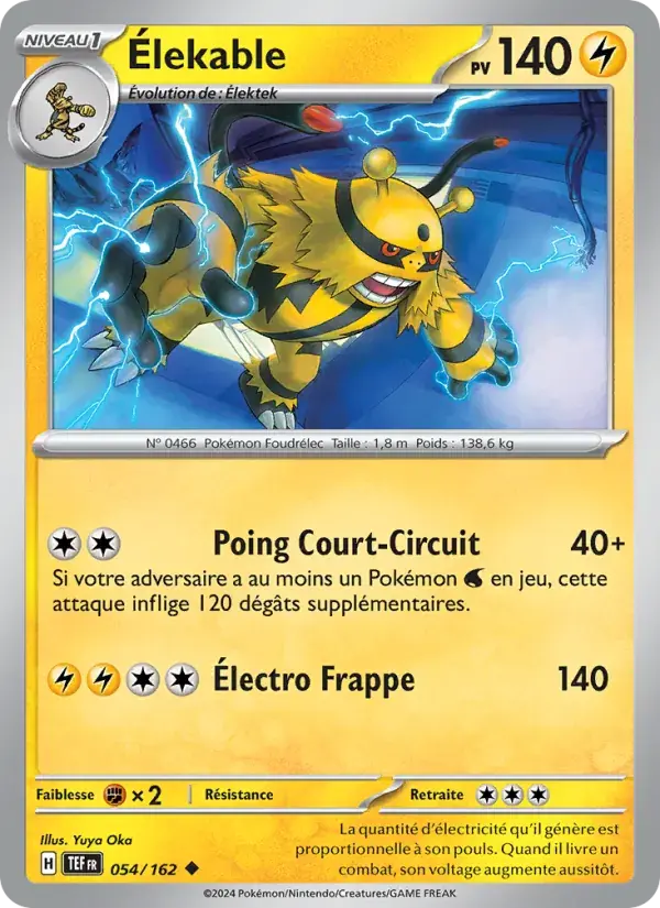 Élekable - 054/218 - Forces Temporelles