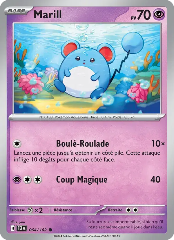 Marill - 064/218 - Forces Temporelles