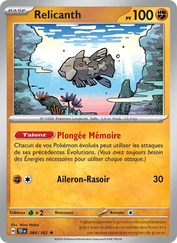 Relicanth - 084/218 - Forces Temporelles