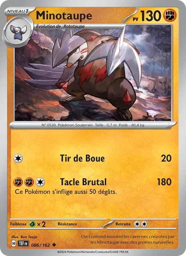 Minotaupe - 086/218 - Forces Temporelles
