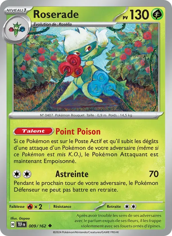 Roserade - 009/218 - Forces Temporelles