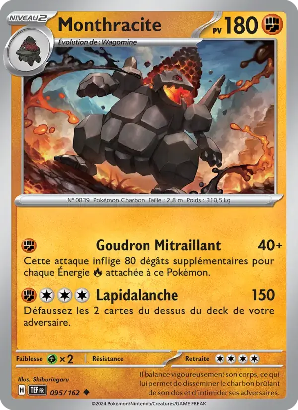 Monthracite - 095/218 - Forces Temporelles