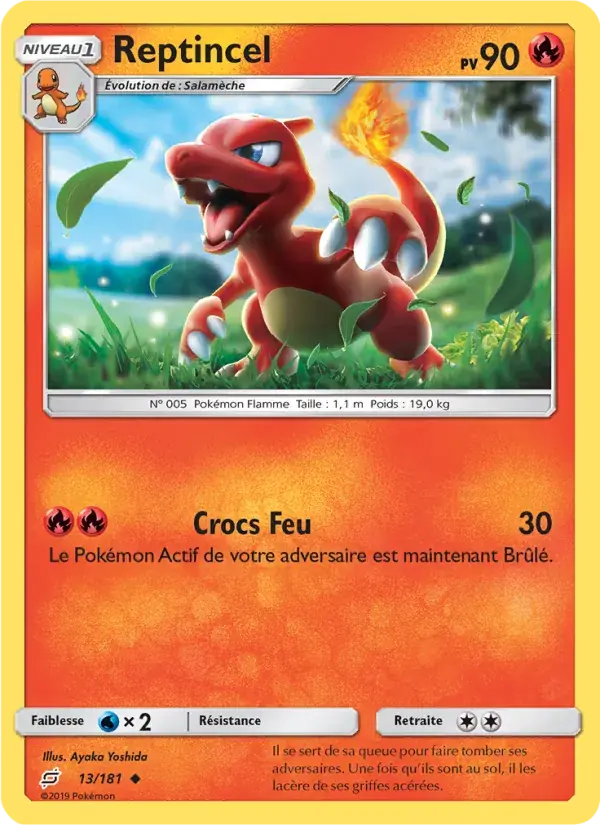 Reptincel - 13/196 - Duo de Choc