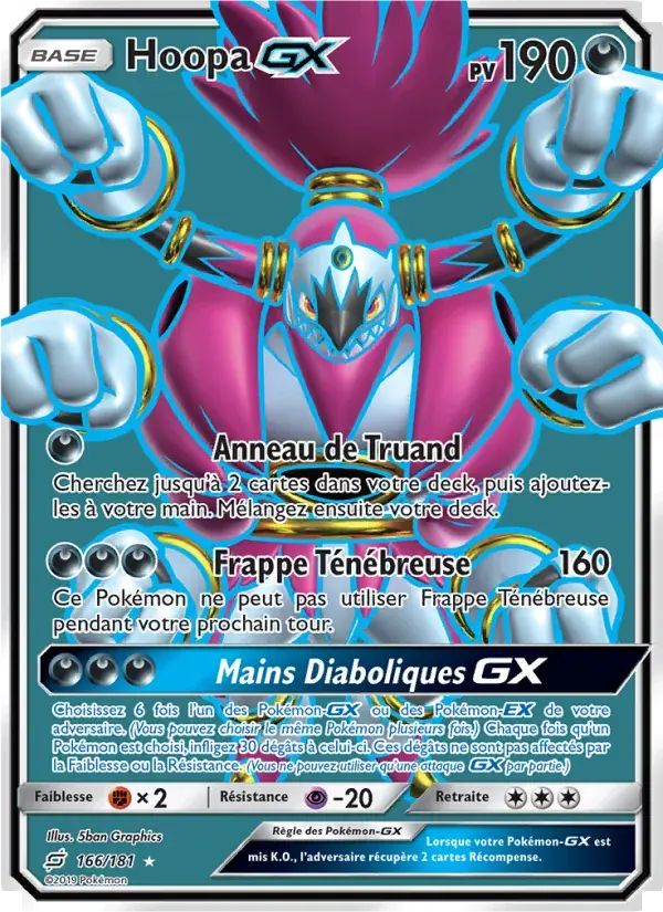 Hoopa GX - 166/196 - Duo de Choc