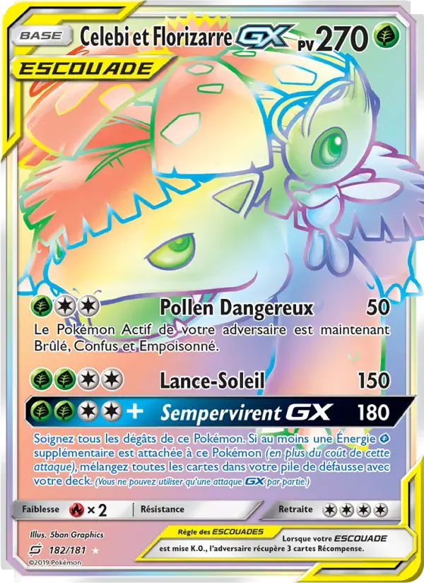 Celebi et Florizarre GX - 182/196 - Duo de Choc