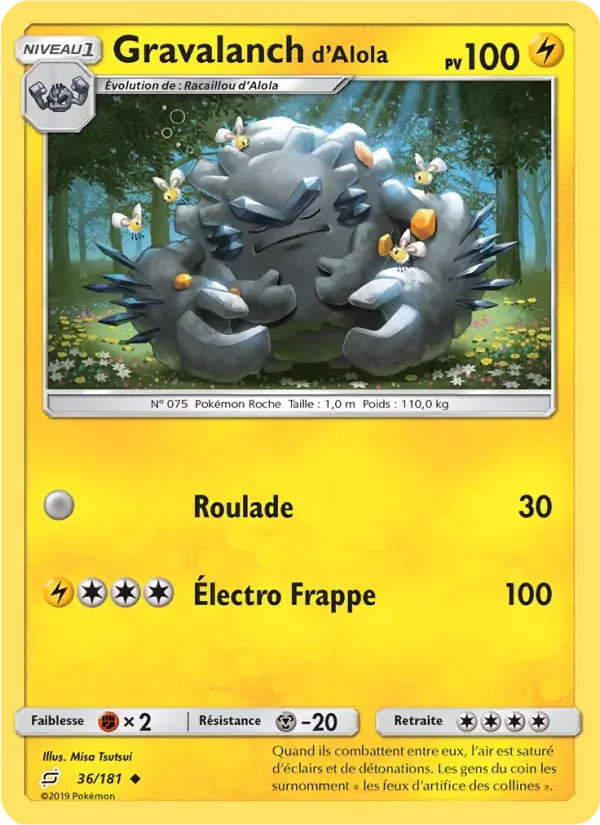 Gravalanch d’Alola - 36/196 - Duo de Choc