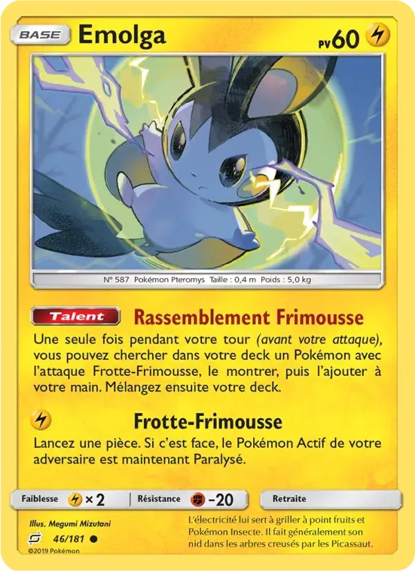 Emolga - 46/196 - Duo de Choc