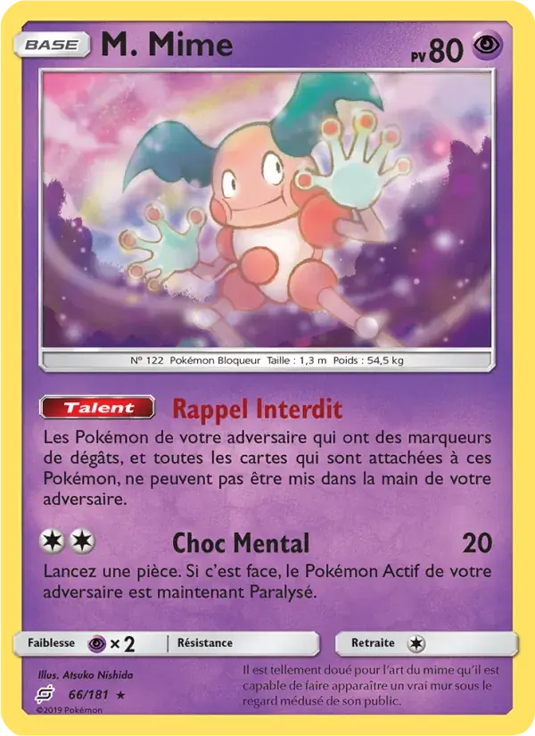 M. Mime - 66/196 - Duo de Choc