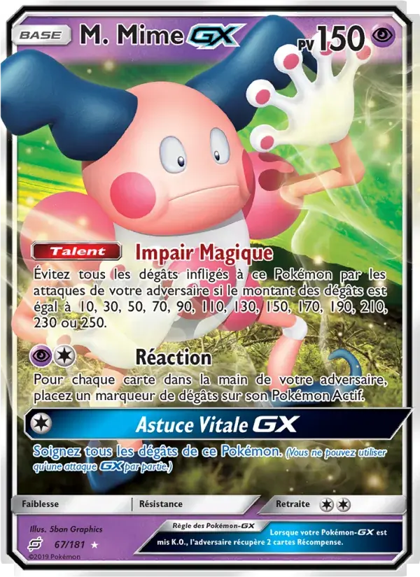 M. Mime GX - 67/196 - Duo de Choc