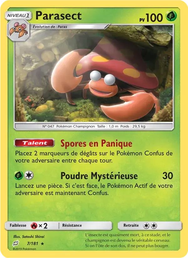Parasect - 7/196 - Duo de Choc