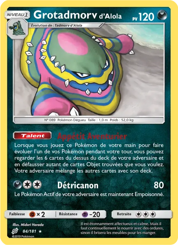 Grotadmorv d’Alola - 84/196 - Duo de Choc