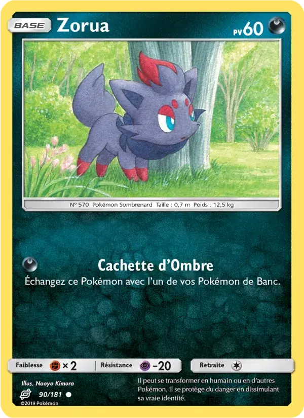 Zorua - 90/196 - Duo de Choc