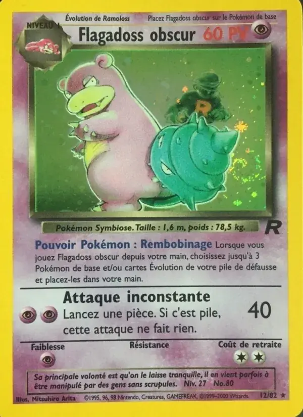 Flagadoss obscur - 12/83 - Team Rocket