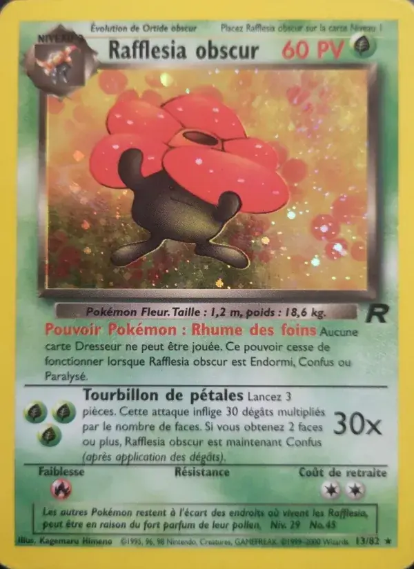 Rafflesia obscur - 13/83 - Team Rocket