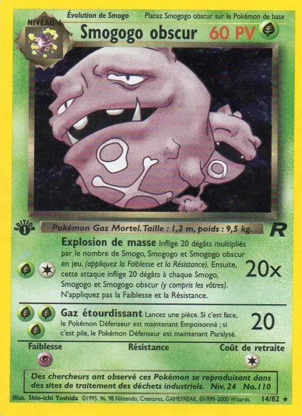 Smogogo obscur - 14/83 - Team Rocket